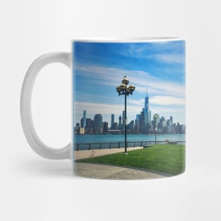 Manhattan Skyline, Hoboken, NJ Mug